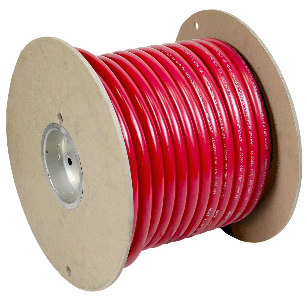 Pacer Red 2 AWG Battery Cable  100 WUL2RD100